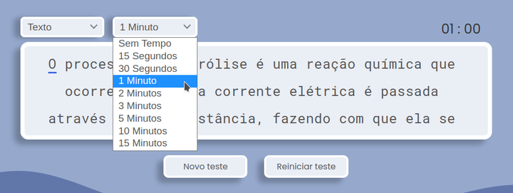 TESTE DE DIGITAÇÃO COM 3 TECLADOS DIFERENTES. 