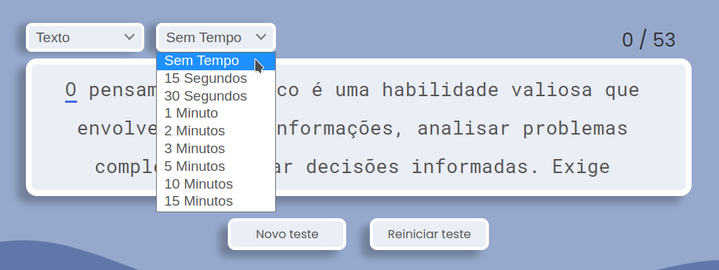 Teste de Digitação Online Grátis e Dicas - Typing Core