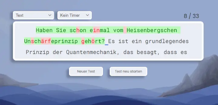 Tipp-Test ohne Werbung.
